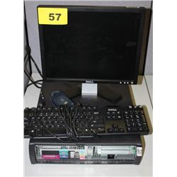 Complete Dell Optiplex Desk Top Computer