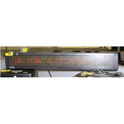 Alpha 4160C Programmable LED Sign W/Remote