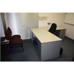 Corner Desk, Side Desk, Office Chairs