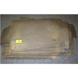 Office Plastic Carpet Chair Mats