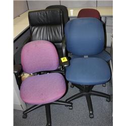 Lot of 6 Office Chairs