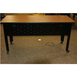 Office Table on Wheels