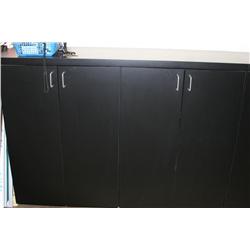 Set of Black Cabinets