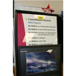 Lot of Misc Pictures, Whiteboards, Stands