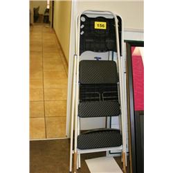 set of 2 Small Folding Step Ladders