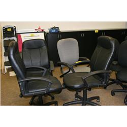 Lot of 4 Office Chairs
