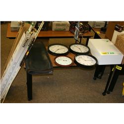 First Aid Kit and Clocks