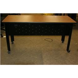 Office Table w/Wheels