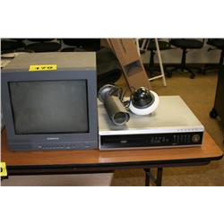 Samsung Security Monitor & DVR W/2 Cameras