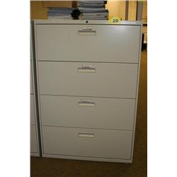 4 Drawer  Lateral File Cabinet
