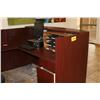 Image 2 : Cherry Receptionists Desk W/Chair