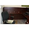 Image 3 : Cherry Receptionists Desk W/Chair