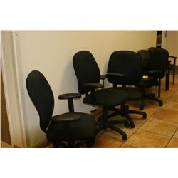 Lot of 4 Office Chairs