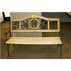 Outdoor Wood Bench