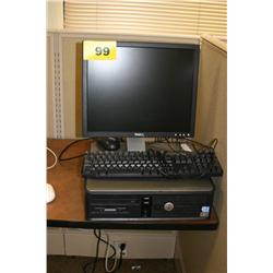 Dell Optiplex GX520 P4 HT Computer W/LCD Monitor