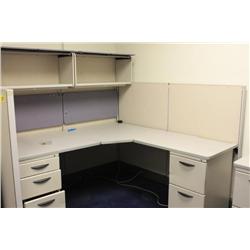 3 Workstation Office Cubicles