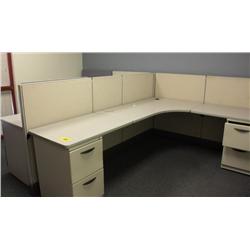 2 Workstation Office Cubicles