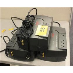 Lot of 3 - APC 725VA UPS Power Backups