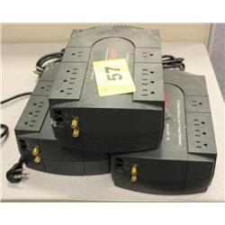Lot of 3 - APC 725VA UPS Power Backups