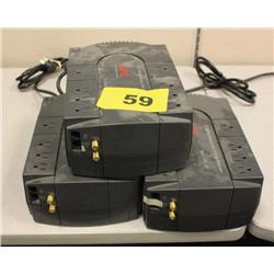 Lot of 3 - APC 725VA UPS Power Backups