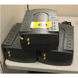 Lot of 3 - APC 725VA UPS Power Backups