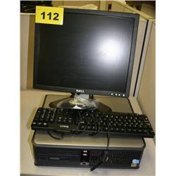 Dell Optiplex GX520 P4 HT Computer W/LCD