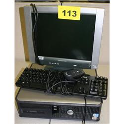 Dell Optiplex GX520 P4 HT Computer W/LCD
