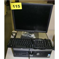 Dell Optiplex GX520 P4 HT Computer W/LCD