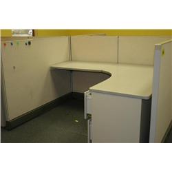 4 Workstation Office Cubicles