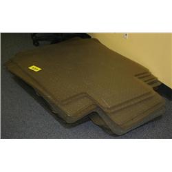Large Lot of Office Chair Floor Mats