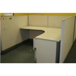 8 Workstation Office Cubicles