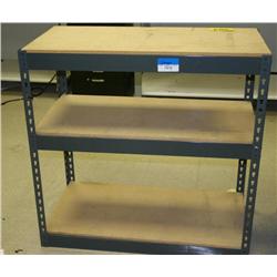 Wood and Metal Shelf