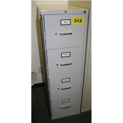 4 Drawer Secure File Cabinet