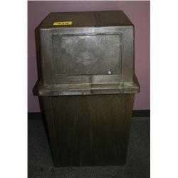 Large Outdoor Trashcan