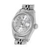 Image 3 : Rolex Ladies Stainless Steel Quickset Silver Index Fluted Bezel Datejust With Ro