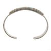 Image 1 : Vintage Handmade Navajo Silver Inlaid Multi-Stones Open Cuff Bangle Bracelet