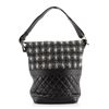 Image 3 : Chanel Casual Style Hobo Tweed and Quilted Aged Calfskin Large Black, Multicolor