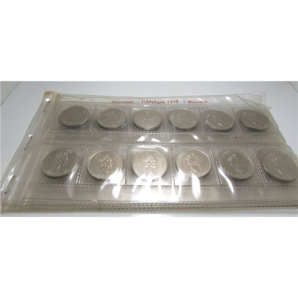 Canada Quarter Collections - 1992, 1999, 2000