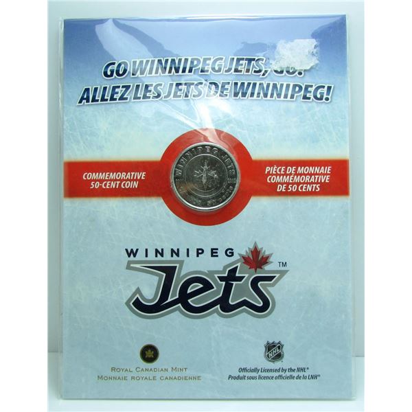 2012 Canada Commemorative 50-Cent Coin - Celebrating The Winnipeg Jets