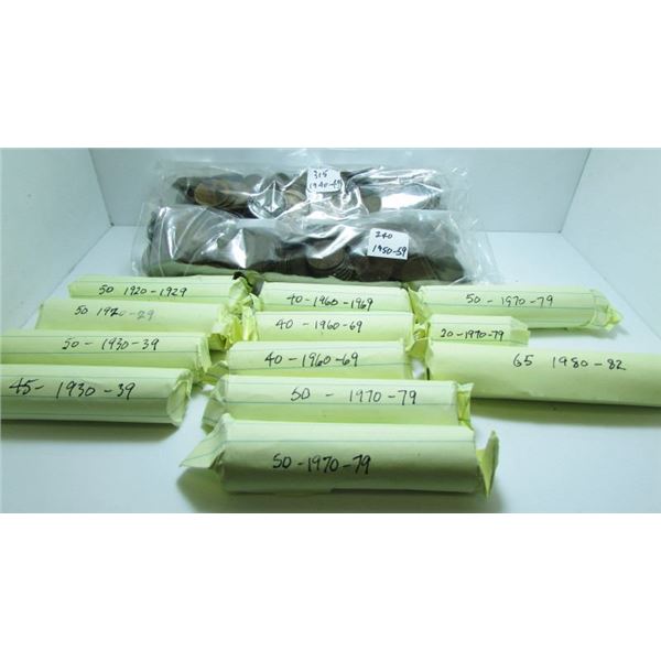 Estate Find! - USA Small-Cents - Pennies - Over 1000 Pennies (1920-1982)