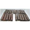 Image 1 : 23 Rolls Of USA Pennies - Mixture Of Copper & Non-Copper Dates