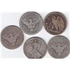 Image 2 : 5 x USA Silver Half Dollar Coins - 1903-1918