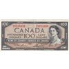 Image 1 : 1954 Bank Of Canada $100 Bank Note - B/J Series - Lawson/Bouey
