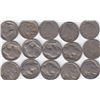 Image 1 : 15 United States 5-Cent Nickel Coins - 1906 - 1925