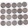 Image 2 : 20 x USA Walking Liberty Silver Half Dollar Coins - 1917 -1940's