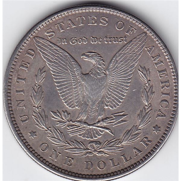1896 USA Silver Morgan $1 Dollar Coin