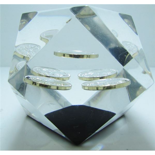 1972 Canadian Penny Paperweight