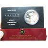 Image 2 : 2005 Canada Proof Silver Dollar Coin By RCM - 40 Years Of The Canadian Flag