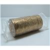Image 1 : 2008 Canada Lucky Loonie Coin Bank Roll - Olympic Loonie - Original Roll
