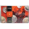 Image 1 : 1998 Canada Proof Coin Set - Celebrating 125 Years Of The RCMP - 6 Sterling Coins